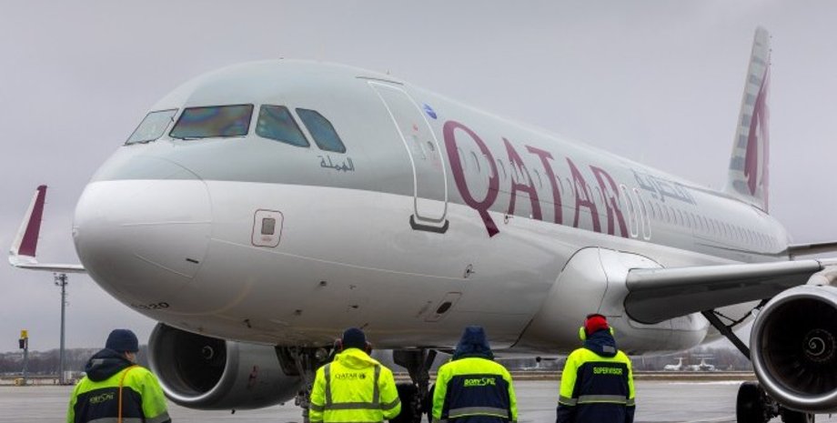 катар, Qatar, авиа, рейсы перелеты, аирбус, борисполь