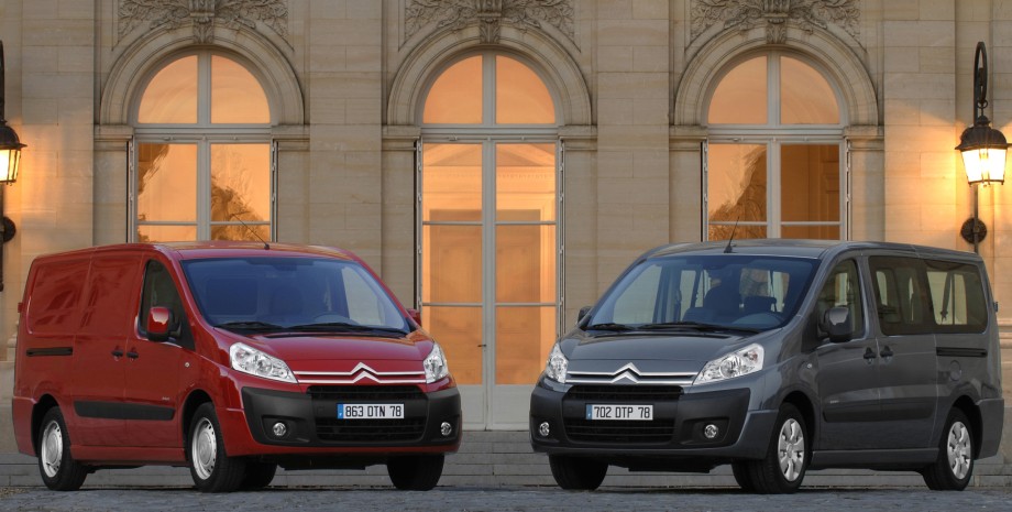 Citroen Jumpy, Opel Vivaro, Peugeot Expert, электромобили