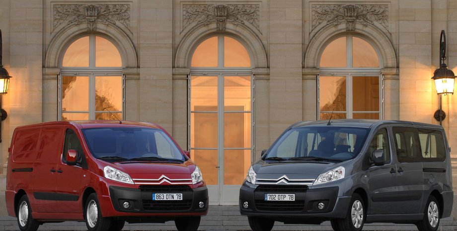 Citroen Jumpy, Opel Vivaro, Peugeot Expert, электромобили