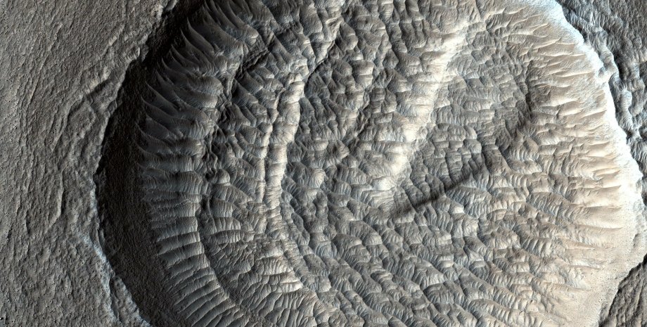 Марс, кратер, знімок