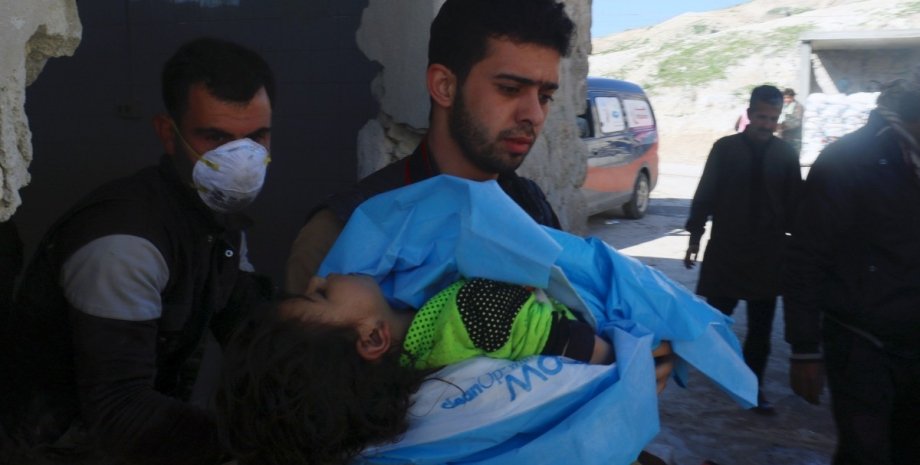 Последствия газовой атаки в Сирии / Фото: Reuters