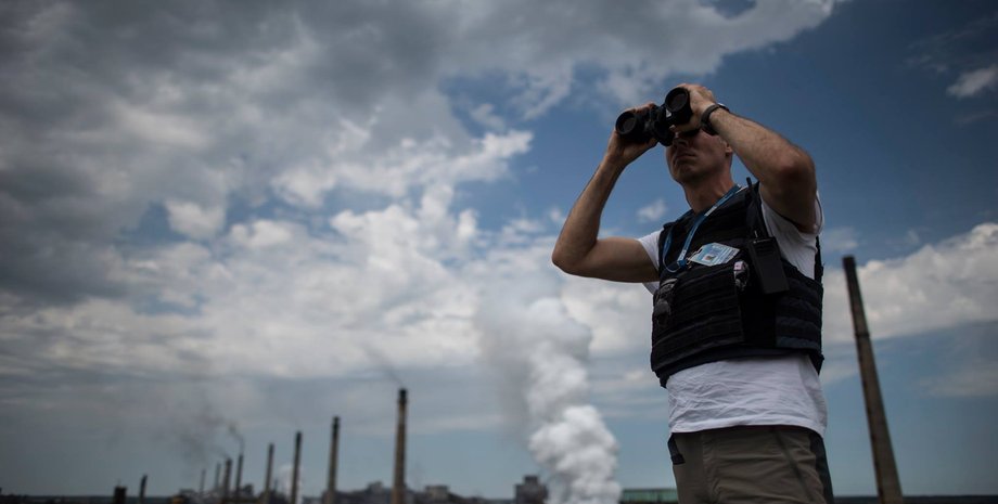 Наблюдатель ОБСЕ в Донбассе / Фото пресс-центра АТО