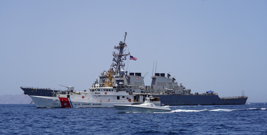 безэкипажные технологии, угроза бпла, угрозы беспилотников, морские беспилотники, украинские морские беспилотники, угрозы на красном море, вмс украины, флот сша