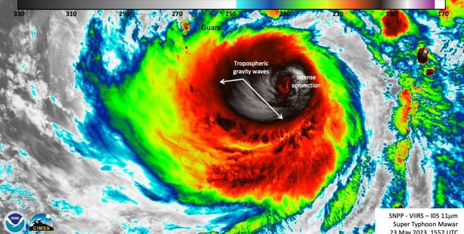 шторм, супертайфун, тайфун мавар