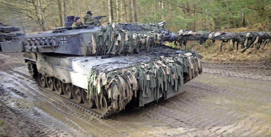 Leopard 2A6, танк, фото