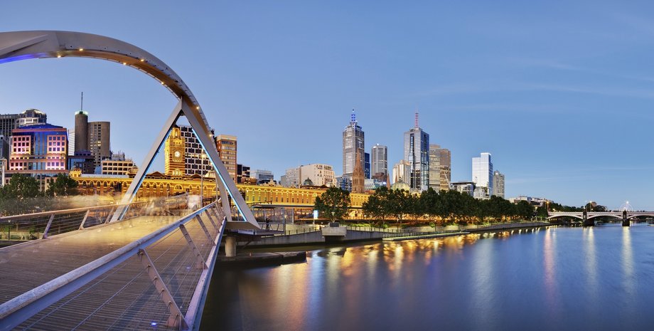Вид на Мельбурн / Фото из открытого источника
