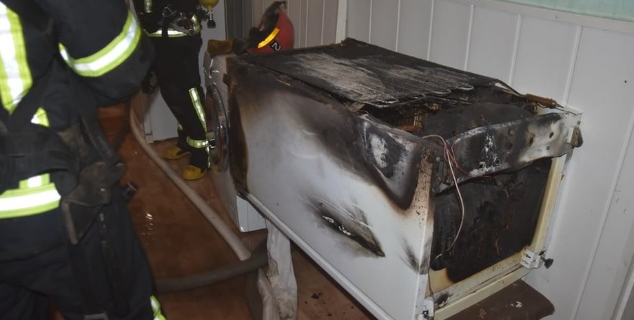 пожар, роддом, Одесса, холодильник