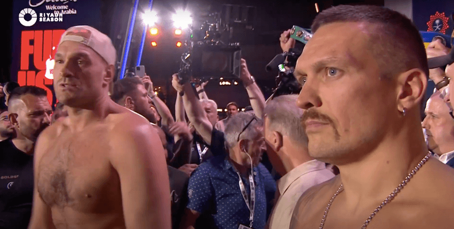 Тайсон Фьюри и Александр Усик