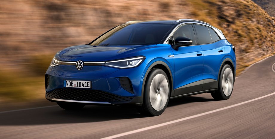 Volkswagen, Volkswagen ID.4, Авто, Автомобілі, Електромобілі, Електрокари, Україна, Українці, Статистика, Фото