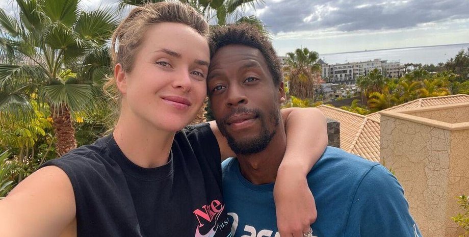 Еліна Світоліна та Гаель Монфіс, світоліна чоловік