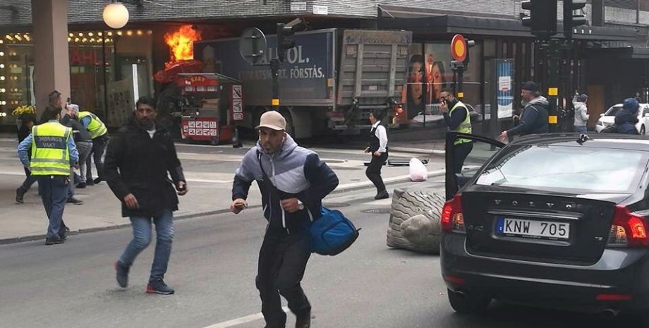 Теракт в Стокгольме / Фото: aftonbladet.se