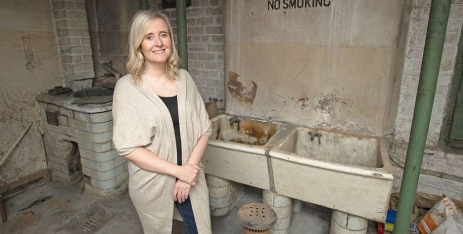 Великобритания, Эдинбург, дом, бомбоубежище,