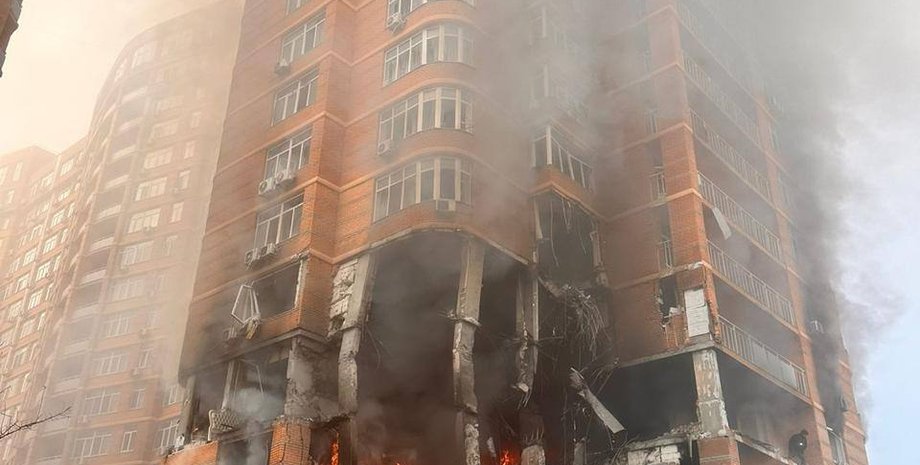 Одесса, последствия российской атаки