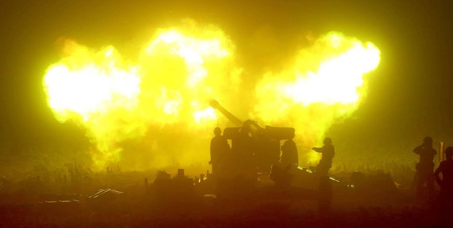 военный обстрел, артиллерия, армения обстрел, азербайджан обстрел