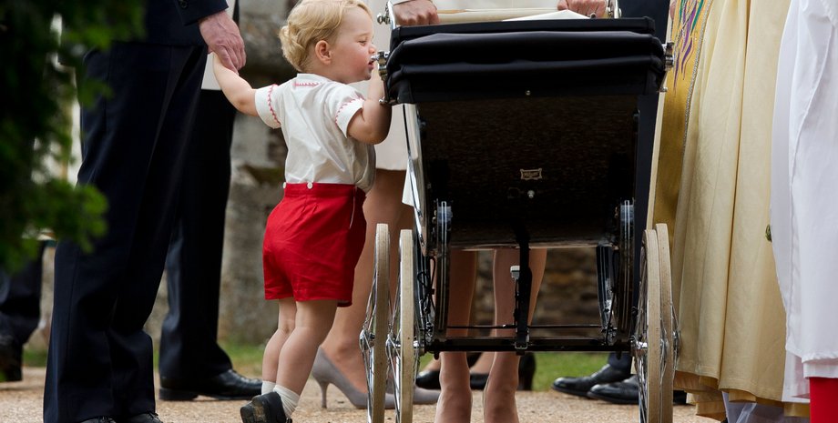 принц джордж, принцесса шарлотта, крестины