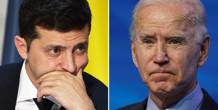 Владимир Зеленский, Джо Байден, заявление, обманщик, обманывает