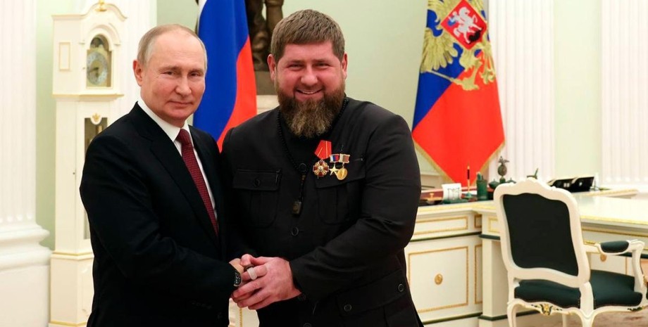 Володимир Путін і Рамзан Кадиров Володимир Путін, Рамзан Кадиров, Росія, РФ, Чечня