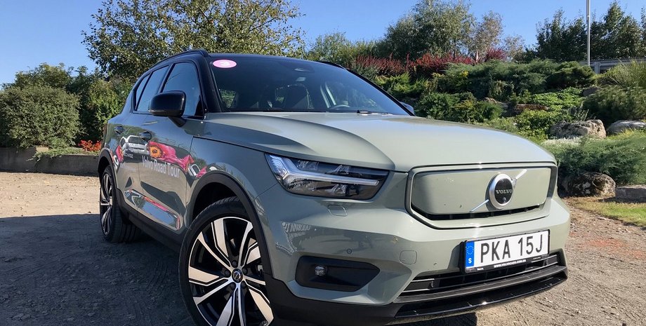 Volvo XC40 Recharge, електричний кросовер, презентація в Україні
