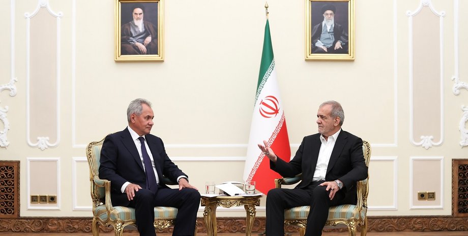 Масуд Пезешкіан і Сергій Шойгу