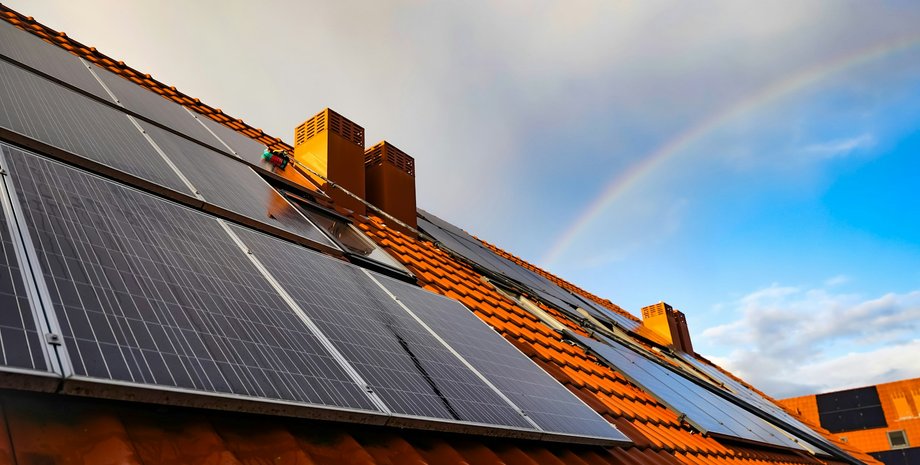 Сонячна електростанція на даху