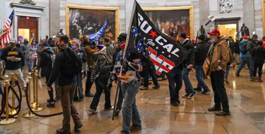 Капитолий, штурм, США