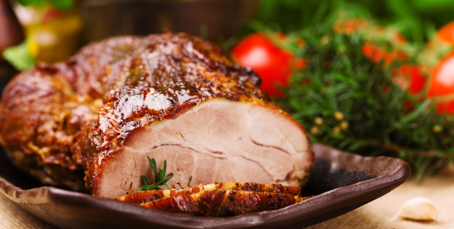 запечений окіст, запечене м'ясо, як запекти м'ясо, як приготувати м'ясо