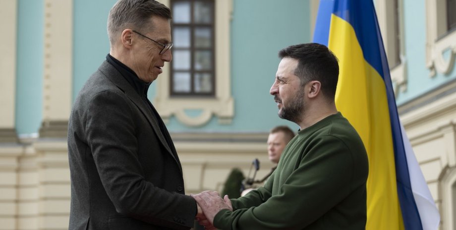 Стубб и Зеленский Александер Стубб Финляндия поддержка Украины
