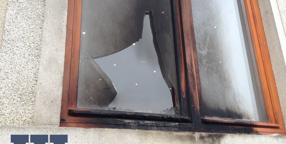 Последствия поджога / Фото: УНН