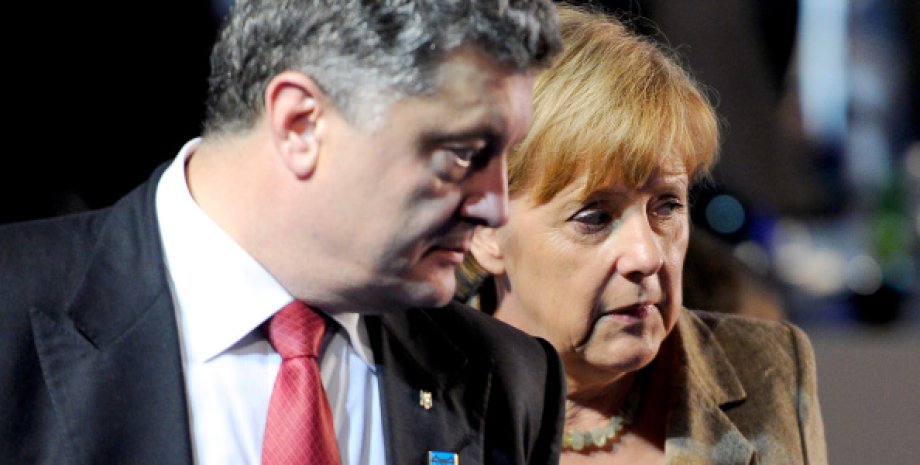 Петр Порошенко и Ангела Меркель / Фото: Getty Images
