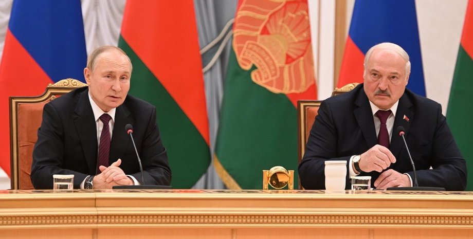 Александр Лукашенко и Владимир Путин