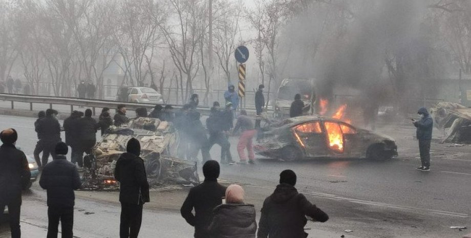 Протести у Казахстані протести в Казахстані, революція в Казахстані