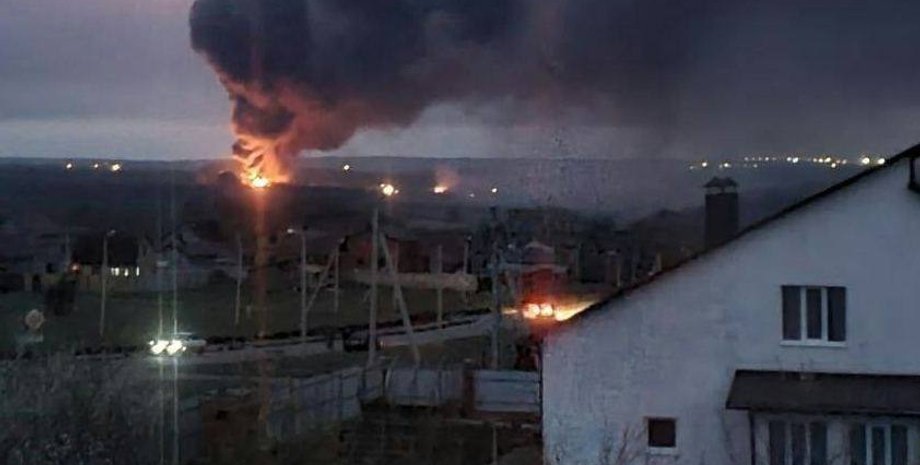 Белгородская область, взрыв, война, фото