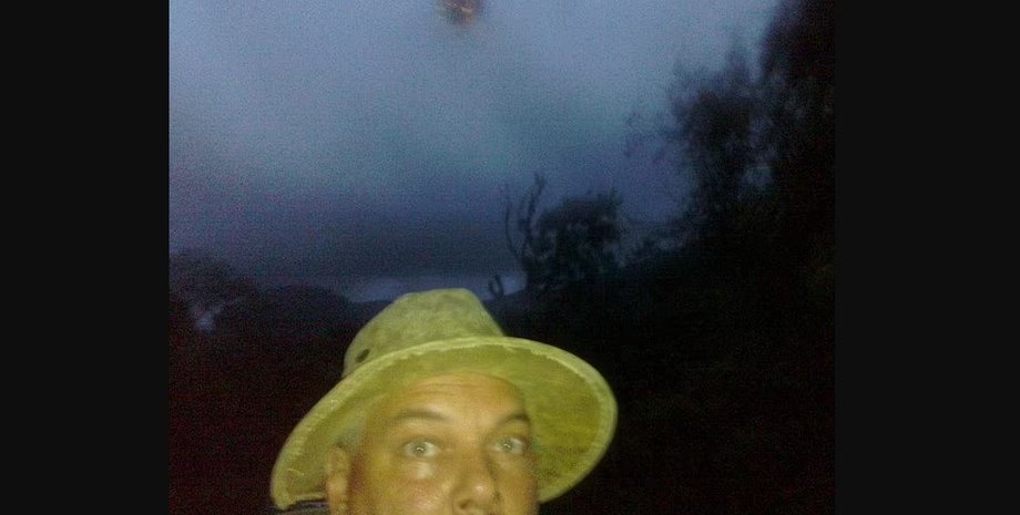 селфі з нло, перше селфі з нло