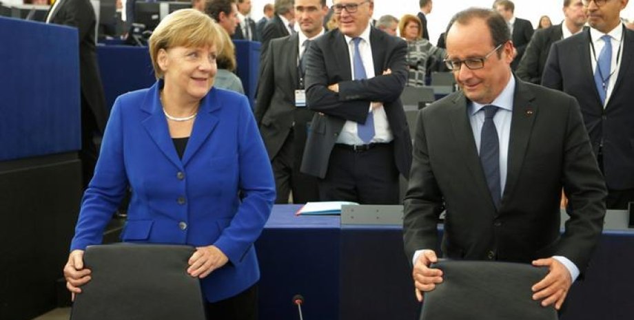 Ангела Меркель и Франсуа Олланд / Фото: Reuters