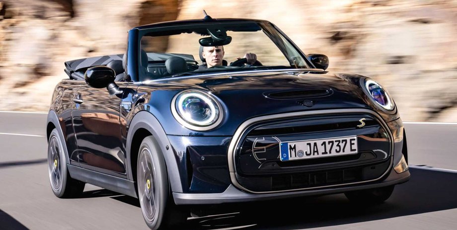 Mini Cooper SE Convertible, Mini Cooper SE, новий Mini Cooper, електромобіль Mini, кабріолет Mini
