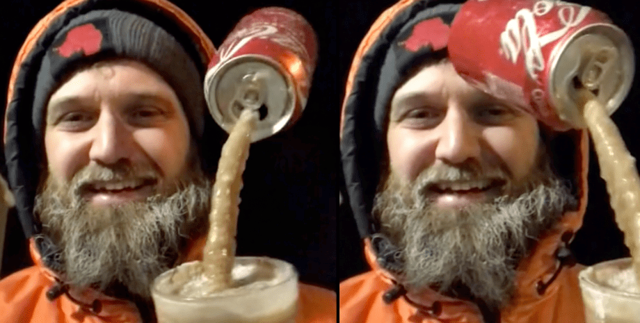Мужчина из Антарктиды, напиток, мороз, соцсети, минус 57 градусов, Coca-Cola, Антарктида