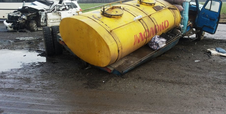 Место аварии / Фото пресс-службы ГАИ