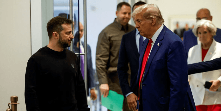 Дональд Трамп та Володимир Зеленський