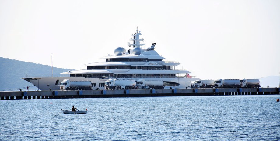 Судно пов’язують з російським мільярдером Сулейманом Керімовим