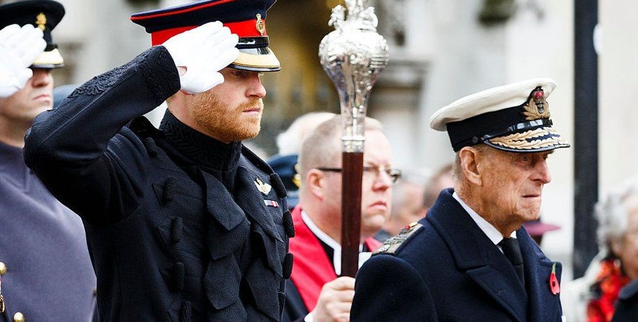 принц гарри, принц филипп