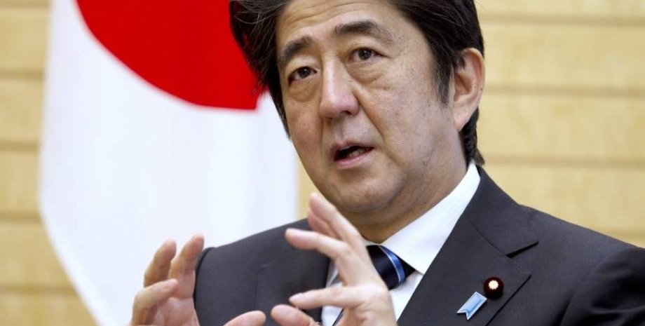 Премьер-министр Японии Синдзо Абе / Фото: Azərtac