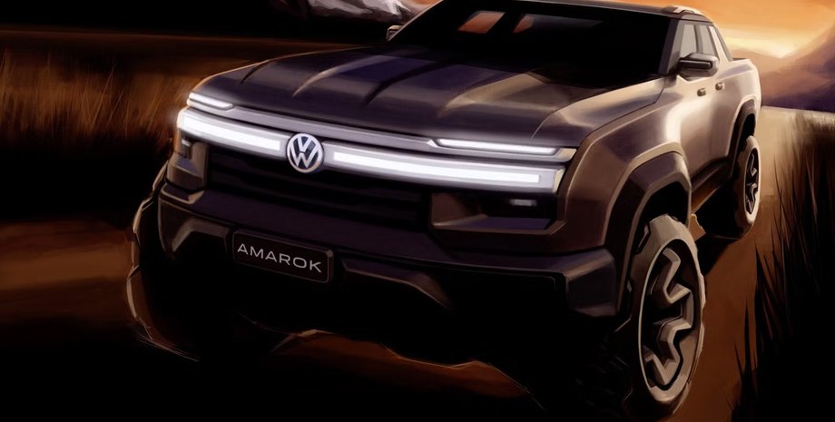 Volkswagen Amarok, новый Volkswagen Amarok, пикап Volkswagen, пикап Volkswagen