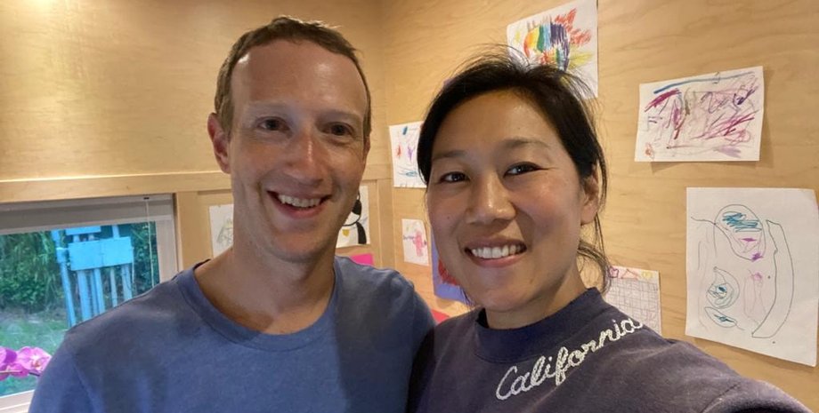 Марк Цукерберг, дружина, фото