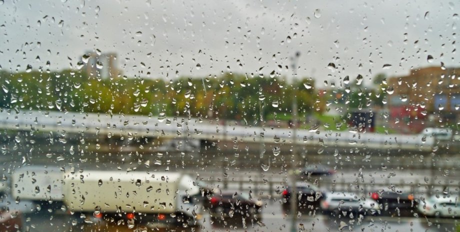 дождь, весна, погода в Украине, автобан