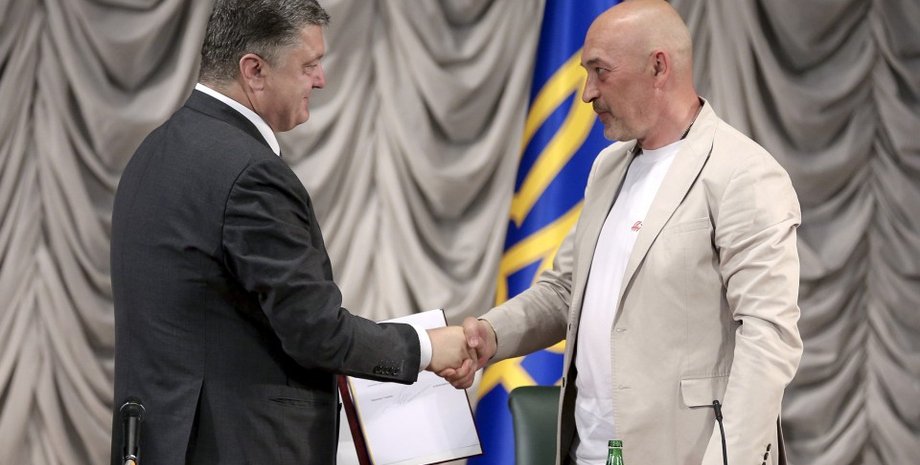 Петр Порошенко и Георгий Тука / Фото пресс-службы президента