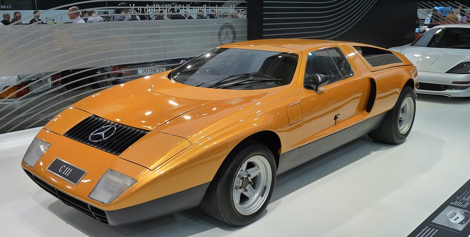 Mercedes, Mercedes-Benz, Mercedes-Benz C111, Авто, Автомобили, Концепт, Концепт-кар, Фото, Видео