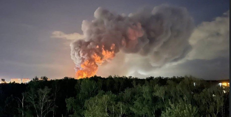 пожежа під Москвою, Атаки дронів на Москву, дрони Москва, Москва удари дронів, Москва вибухи, Москва новини сьогодні