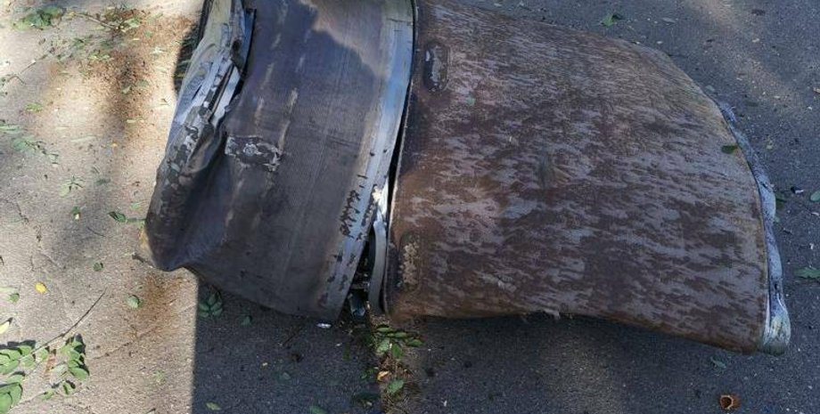 уламки ракети, касетна ракета, іскандер-к, запоріжжя, обстріл, пво