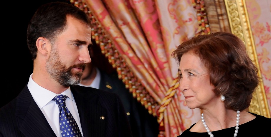 король Испании Филипп и королева София король Испании, король Филипп, королева София