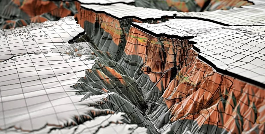 Геометрия сетей разломов влияет на возникновение и интенсивность землетрясений землетрясение, сила землетрясения, прогнозирование землетрясений